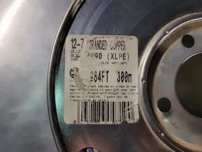 600V  Stranded Copper Wire RW90 XLPE, 12 AWG , 7 Conductors