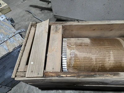 Unused 24" Wide Maag-Reduction Engineering  Helical Cutting Rotor, 60 Knives
