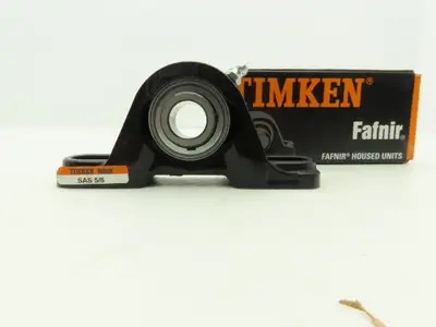 Timken SAS 5/8 Pillow Block Bearing Unit 2 Bolt Base 5/8" Bore Lot of 2