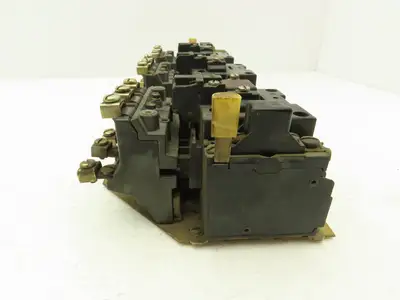 Allen Bradley 1000-NX103 3 Pole Reversing Motor Starter W 120V Coils 71A86 Ser C