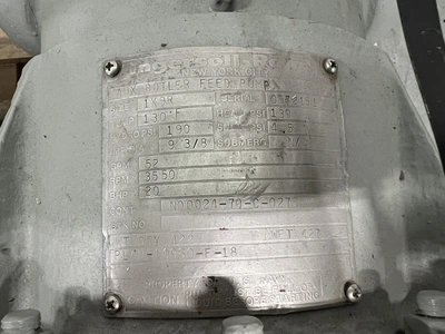 Reliance R46097-A1-XD 3500RPM 20HP Duty Master A-C Motor w/ Inge
