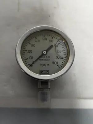New | in-Stock ABM 0-1000 Universal Pressure Meters Ohio US | Surplus Asset Holdings #1365713