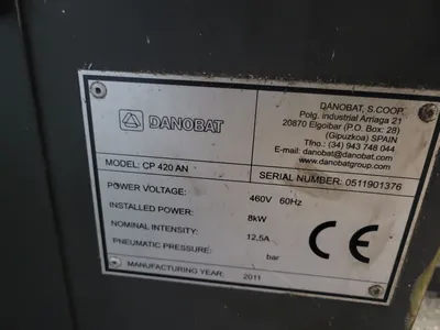 2011 DANOBAT CP-420AN Horizontal Band Saws (Automatic) | Myers Technology Co., LLC (5)