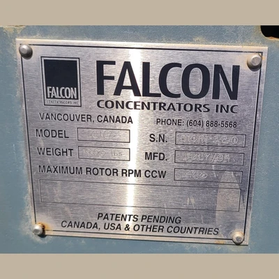 Used FALCON CONCENTRATORS INC. C1000/C10 Centrifugal Separators British Columbia CA | Savona Equipment LTD #1462180