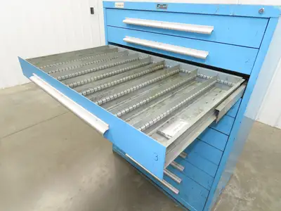 Nu-Era Modular Tool Storage Cabinet 11 Drawer 45x28x61" Stanley Vidmar