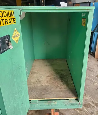 Used SECURALL 55 GALLON DRUM CABINET Safety Equipment Wisconsin US | Lemke Machinery Sales #1354129