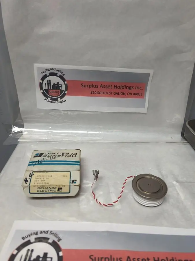 New | in-Stock RELIANCE ELECTRIC 410403-41AZ Miscellaneous Equipment (Electrical & Power) Ohio US | Surplus Asset Holdings #1239002