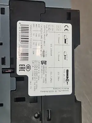 USED Siemens 3RV2711-1DD10 Motor Protector Circuit Breaker.