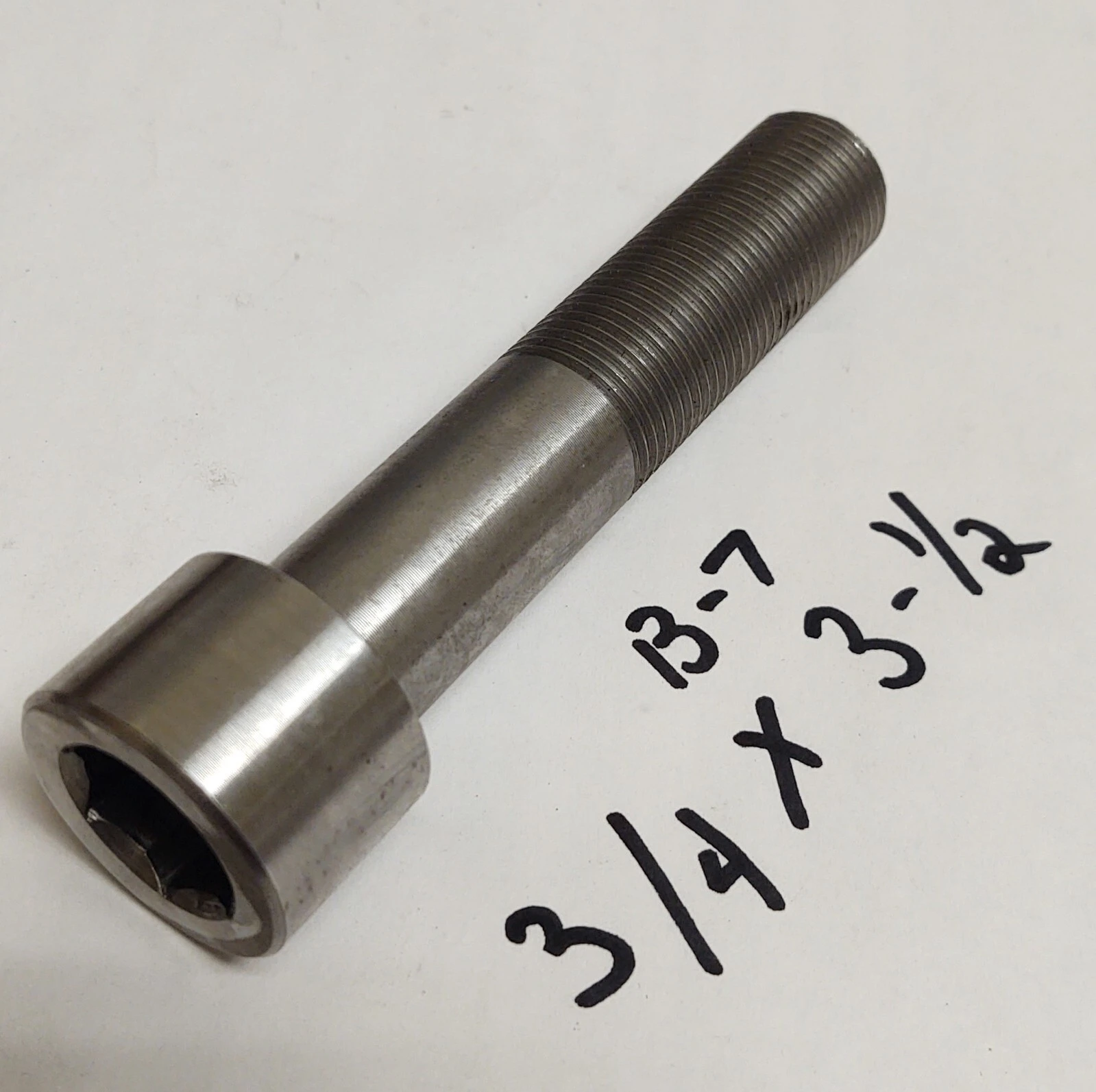 (6) 3/4"-16 x 3-1/2"  SHCS Socket Head B7 Alloy Steel High Temperature & Tensile