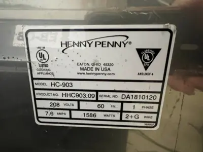 USED Henny Penny HC-903