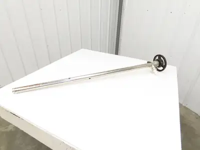 Lutz Niro 41-R GLRD Pneumatic Air Drum Container Mixing Pump 48" Stainless Tube