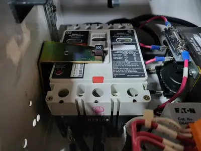 40hp, 600V, 100A, FVNR Starter, Size 3