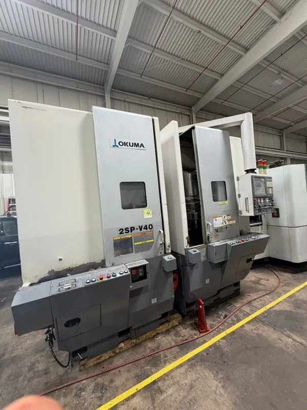 USED 2012 OKUMA 2SP-V40