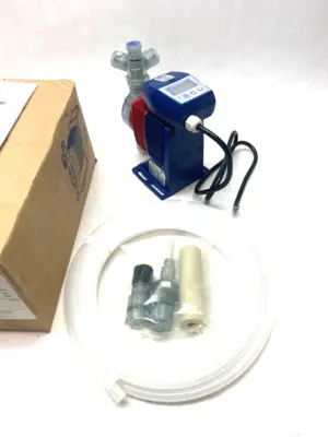USED WALCHEM EZ SERIES ELECTRONIC METERING PUMP 6.3GPH 150PSI MAX