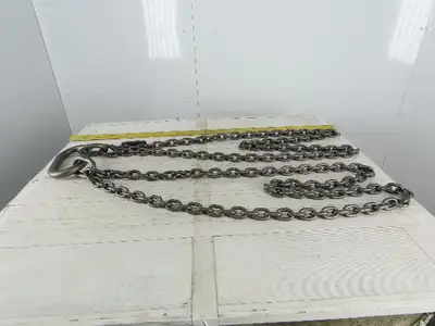ACCO 98T322 Double Basket Continuous Chain Sling 3/8" X 5'7" 18400Lb at 60°