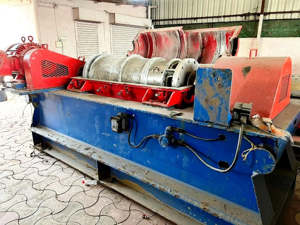 NOV/Brandt HS-1850 oilfield decanter centrifuge, 316SS.