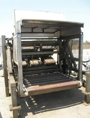 Dumper, Bin, Tote, FMC, S/st, Hydraulic, 800 lb (2) #S741235
