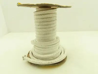 Garlock PTFE Yarn Compression Packing Lattice Braid Filament 3/8" 5888 Type 25'