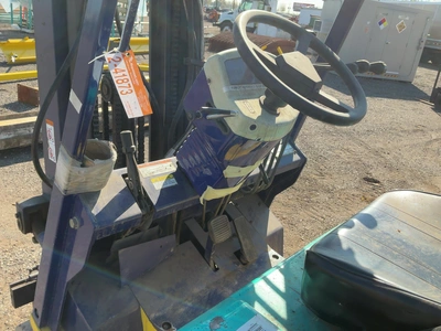 Used KOMATSU FB25SH-5 4-Wheel Sit down Electric Counterbalance Forklifts Michigan US | Miedema Asset Management Group #1579392