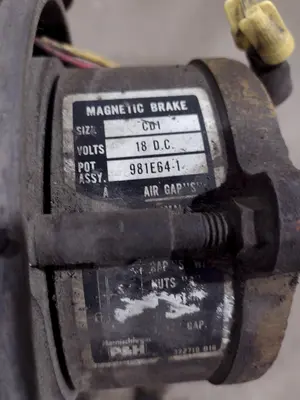 2000 LB 1 TON P&H MODEL ZIP LIFT CABLE HOIST: STOCK #18897