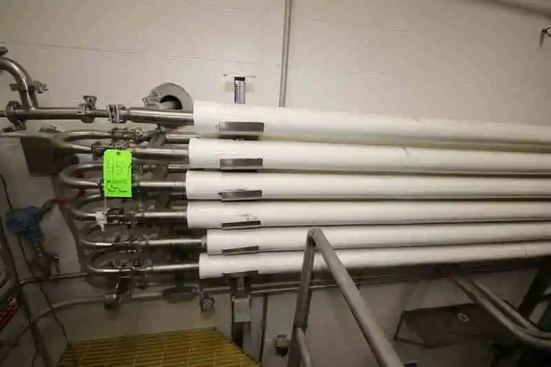 feldmeier 5-pass insulated pasteurization tube