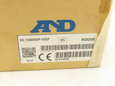 A&D HL1000WP Stainless Washdown Digital Portion Scale 2.2Lb 1000g