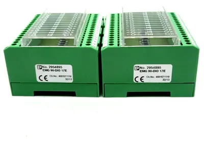 NEW LOT OF 2 EMG 90-DIO 17E MODULE 2954895 EMG90DIO17E
