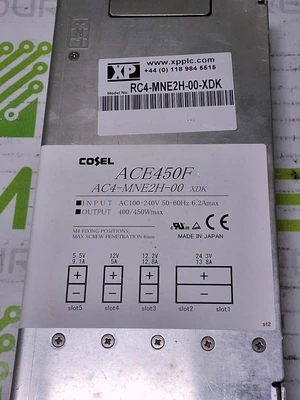 COSEL ACE450 AC4-MNE2H-00 POWER SUPPLY