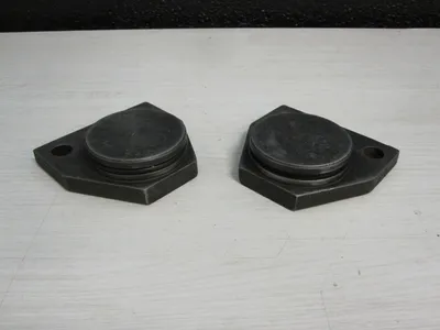 2x Lot DMG Mori Seiki SL-25Y Live Tool Port Covers Turret Cover Plug
