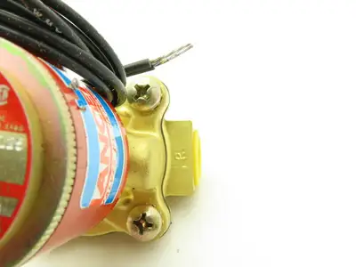 Honeywell Skinner 4LB1HB4125 Brass Solenoid Valve 2-Way NO 120V 125 PSI 1/2" NPT