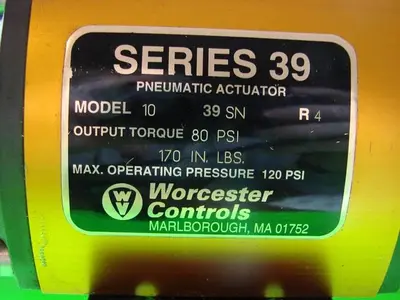 USED WORCESTER CONTROLS 10