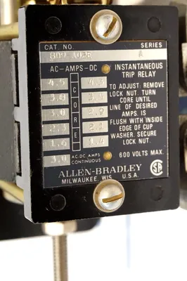 NEW ALLEN BRADLEY 809-A02E TRIP RELAY SER.A 809A02E