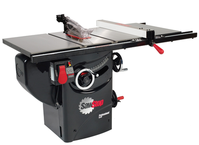 SawStop Professional 3HP, 230V 60Hz 30" Premium Fence System