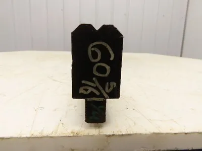 Press Brake Die 60-3/8" Long 90° V 3/16" W 1/8" D 1-5/8" H 1/2" Tang