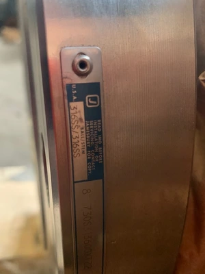 8"-300# Neles Jamesbury Digester Blow Valve , Unused
