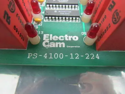 Electro Cam PS-4100-12-224 Output Circuit Board I/O Rack EC-ODC5 Relay Module