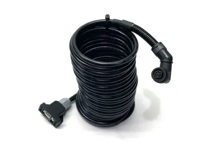 Double-Ended Cable Assembly D-Sub 9-Pin Male to PMA-0 8-pin Female Connector - Used