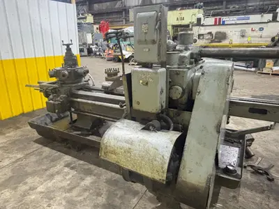#2A WARNER & SWASEY MODEL #M-510 TURRET LATHE WITH BAR FEED: YOBRO #24459