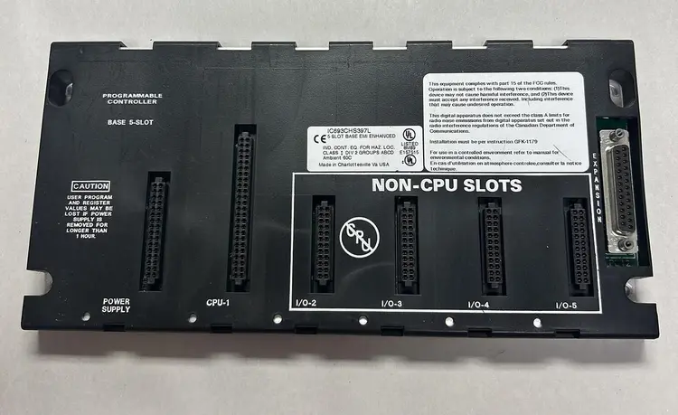 Used GE FANUC IC693CHS397J Misc Electrical & Power Parts | Surplus Asset Holdings #1217958