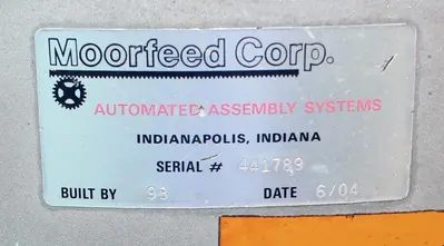USED MOORFEED CORP. 72404