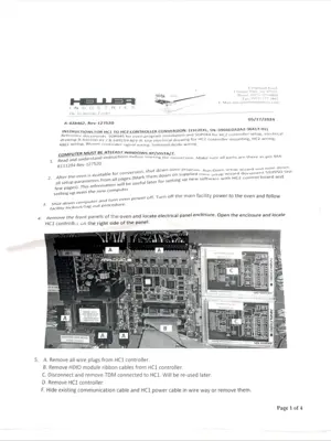 USED HELLER OVEN SOFTWARE DVD MANUAL REFLOW CONTROLLER