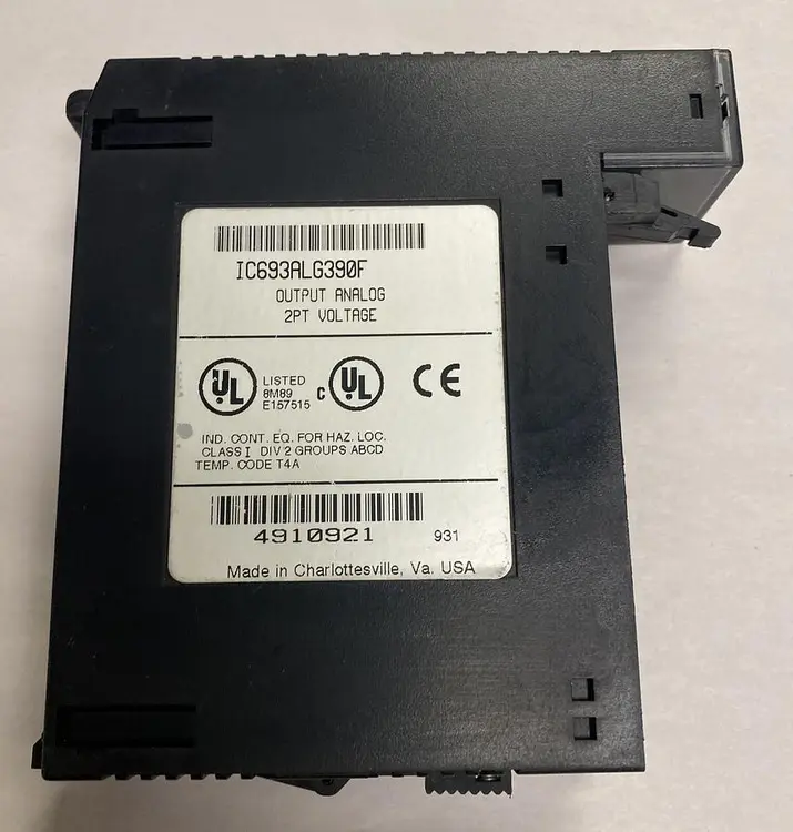 Used GE FANUC IC693ALG390F Industrial Controls Ohio US | Surplus Asset Holdings #1233729