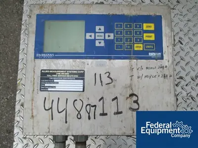USED Fairbanks 4' X 4' FAIRBANKS FLOOR SCALE