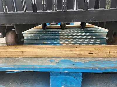 USED CUSTOM DESIGNED & FABRICATED MILD STEEL SQUARE RETORT BASKET
