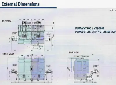 2012 DOOSAN VT 900 CNC Vertical Turning & Boring Centers | Murphy Machinery (13)