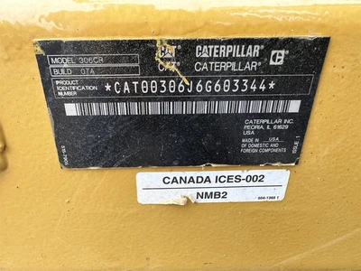 Used 2021 CATERPILLAR 306CR Crawler Excavators | Abele Tractor #1342747