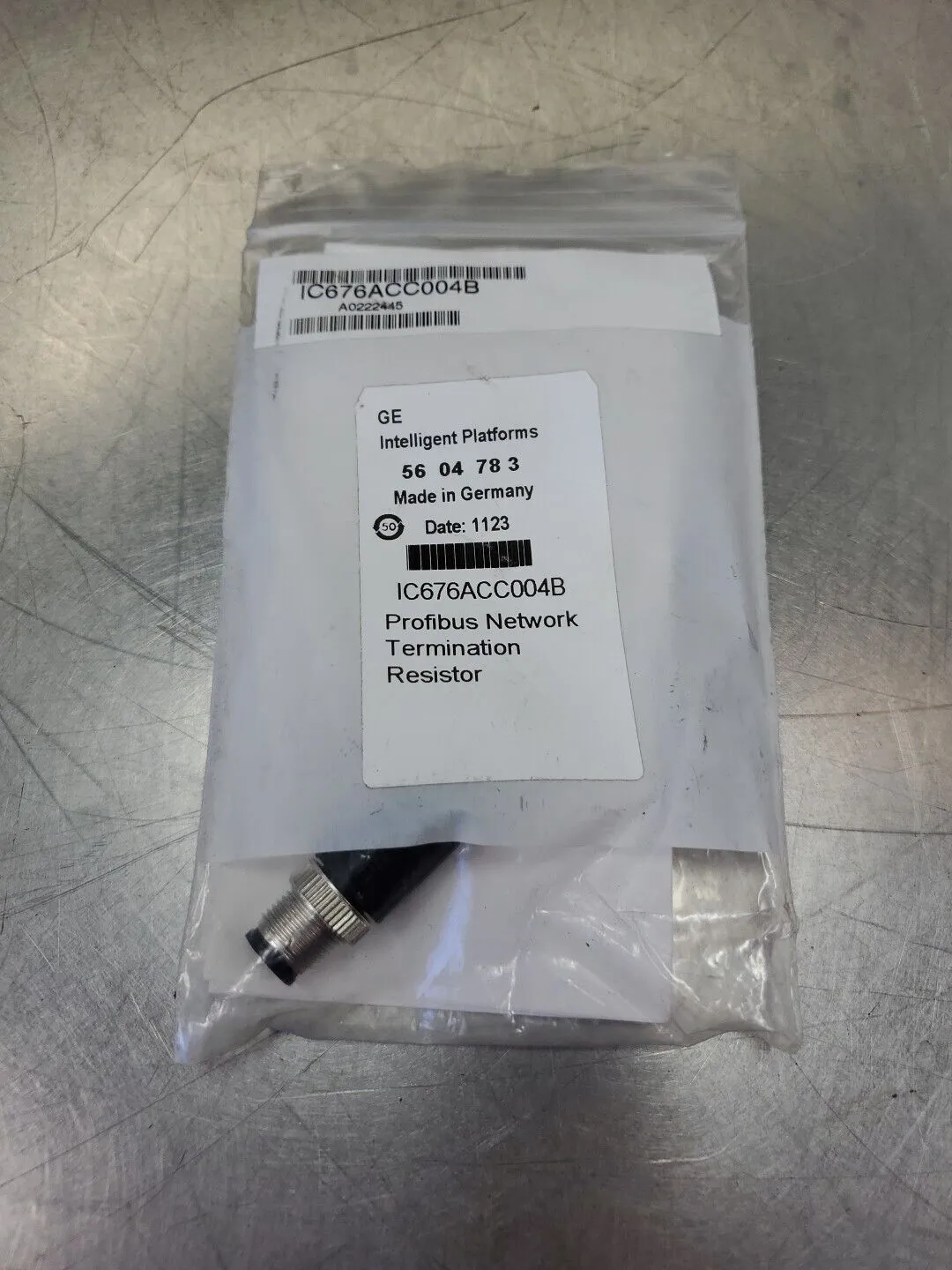 GE IC676ACC004B Profibus Network Terminator Resistor. 5E-17