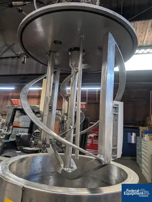 USED Scott Turbon Mixer 50 Gal Scott Turbon Mixer Planetary Mixer, Model DAV-50