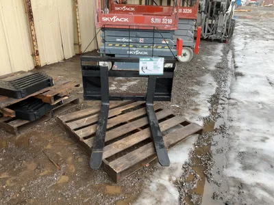 USED AGT SAII100 SKID STEER FORK ATTACHMENT