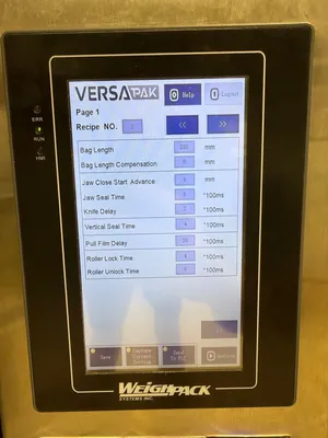 2025 WEIGHPACK VersaPak Vertical Form Fill Sealing Machines (VFFS) | Global Machine Brokers, LLC (9)